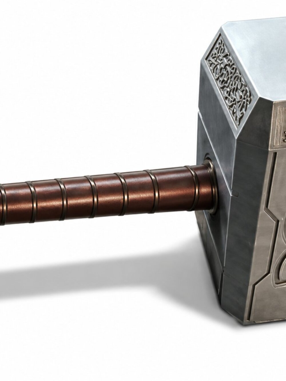 Full-Size 3-Piece Mjolnir Hammer Prop
